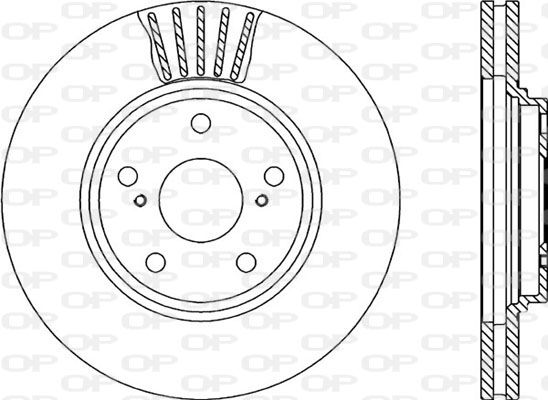 OPEN PARTS Jarrulevy BDA2287.20